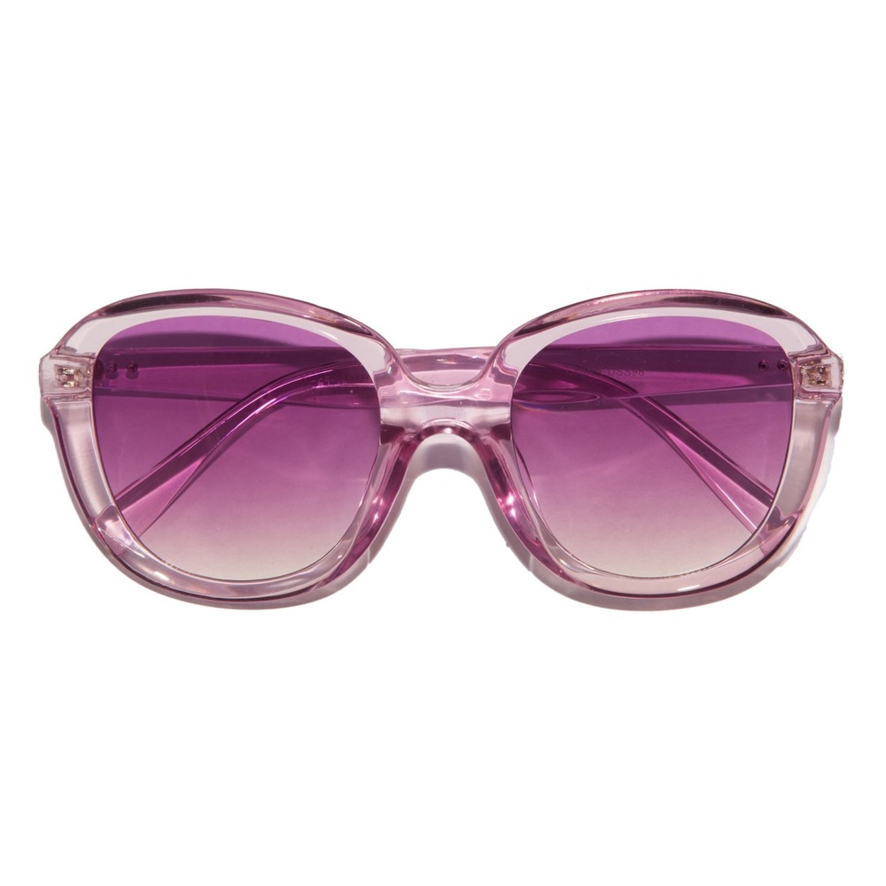 Retro 70s Disco Ombré Lavender Crystal Sunglasses